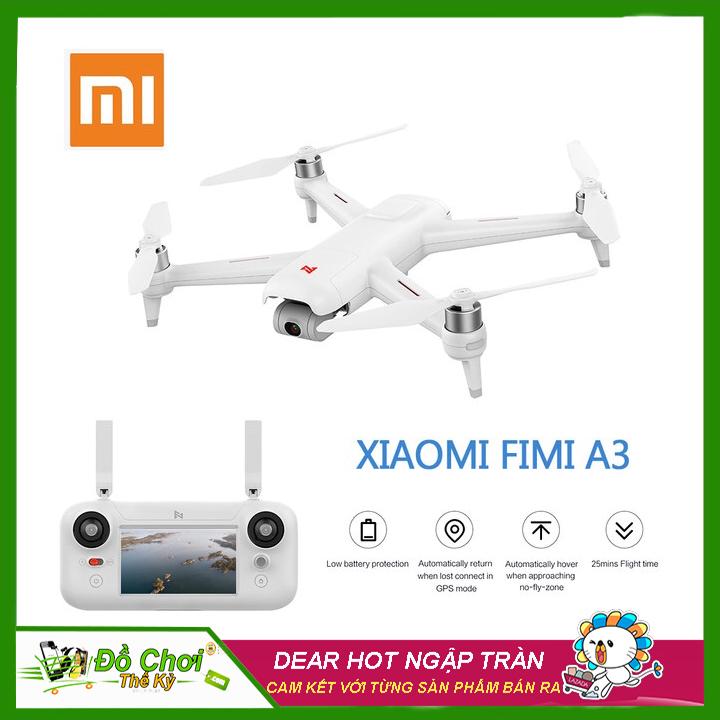 Máy bay Flycam Xiaomi FIMI A3 5.8G, 2GPS, Gimbal Trống rung 2 trục, Camera 1080P Full HD, FPV 1KM, Thời...