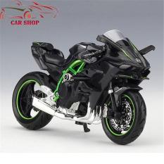 XE MÔ HÌNH – MOTO KAWASAKI H2 R TỈ LỆ 1/18 – MAISTO