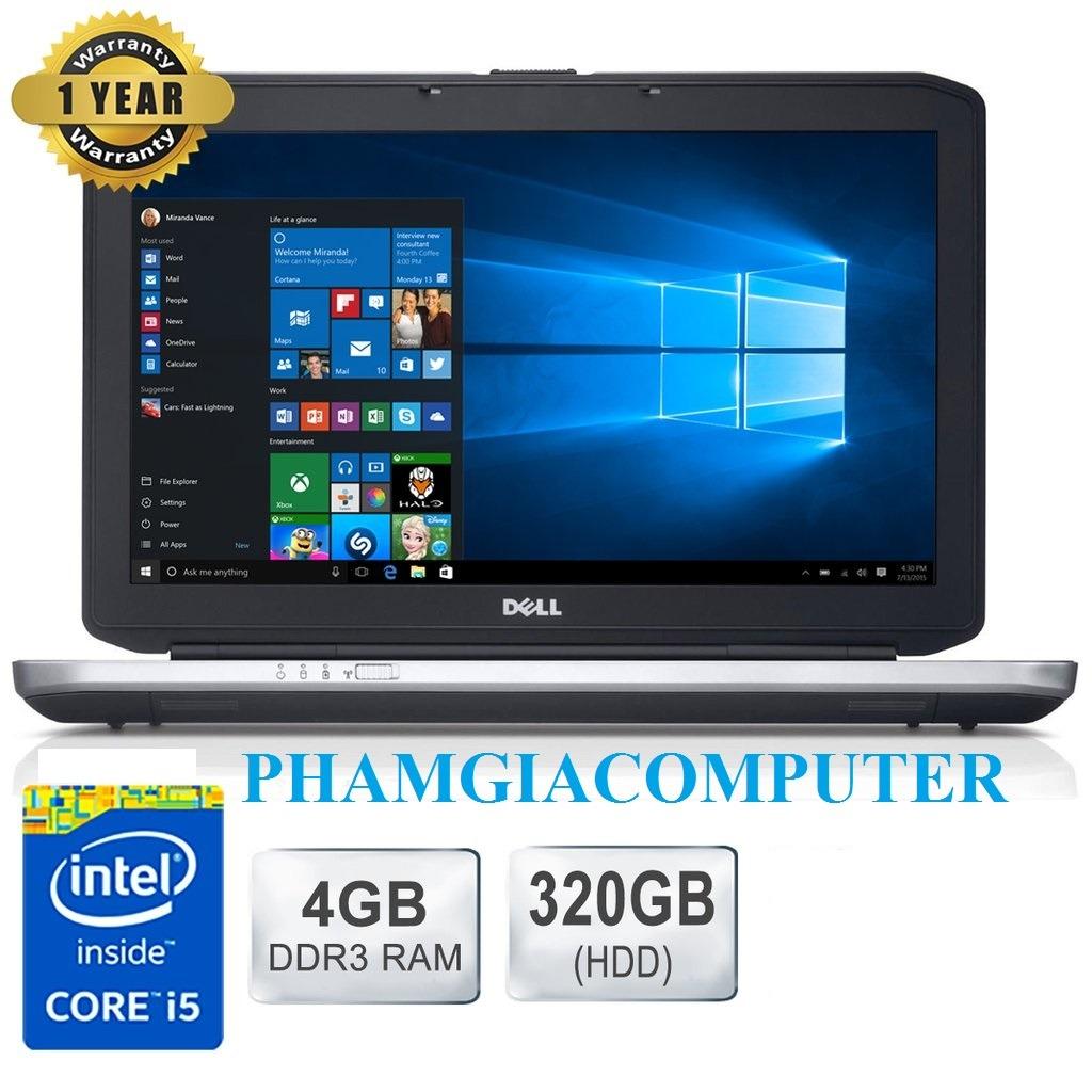 Laptop DELL Latitude E5430 Core i5 3210 Ram3 4G 320G 14in-Đen-Hàng Nhập khẩu-Tặng Balo chuột wireless.