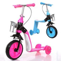 Xe chòi chân xe trượt scooter 2in1 cho bé mẫu mới nhất 2018