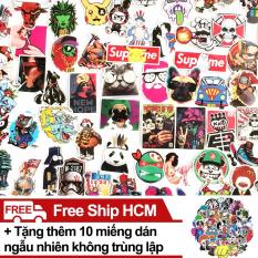 Set 50 Sticker miếng dán ngẫu nhiên – Tặng thêm 10 miếng