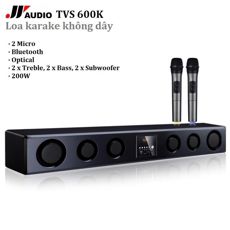 Dàn Karaoke cao cấp JY TVS-600K Kèm 2 Micro không dây - Hát Karaoke cực đỉnh