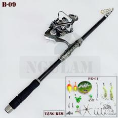 BỘ CẦN CÂU MÁY CARBON CAO CẤP HIGH CALIAN ROD