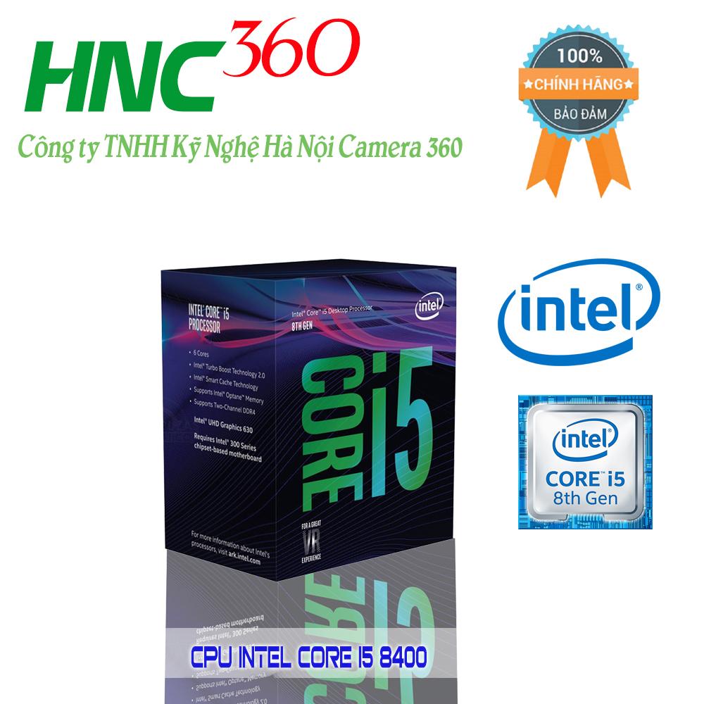 CPU Intel Core i5 8400 2.8Ghz Turbo Up to 4Ghz / 9MB / 6 Cores, 6 Threads / Socket 1151...