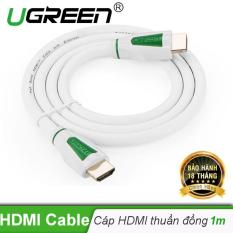 Dây HDMI 1.4 thuần đồng khử Oxy hóa, mạ vàng 24K dài 1M UGREEN HD116 30198 – Hãng phân phối chính thức