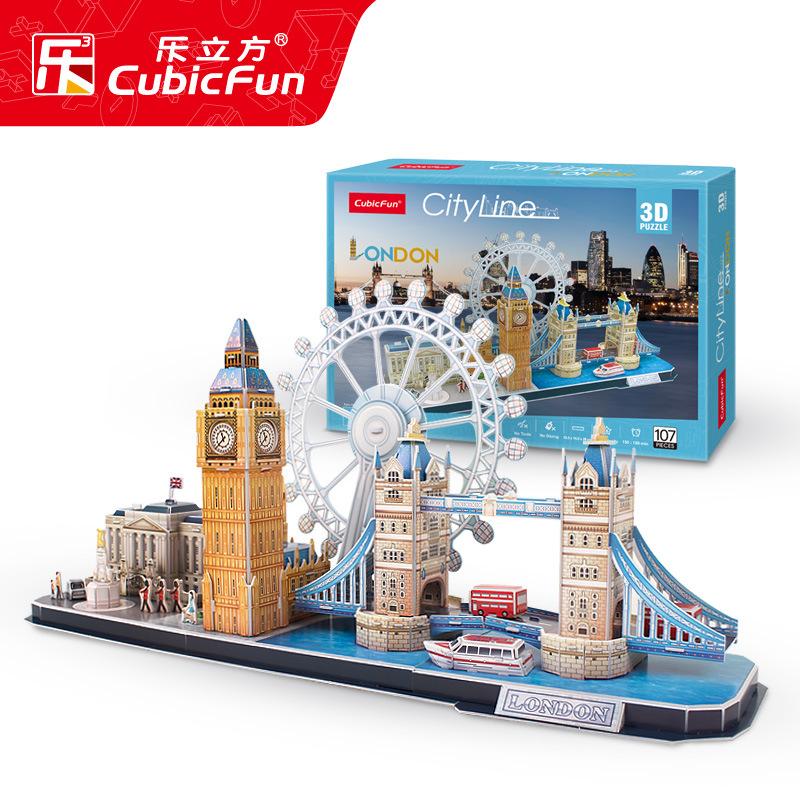 Đồ chơi xếp hình 3D cỡ lớn - Mô hình thành phố London thu nhỏ