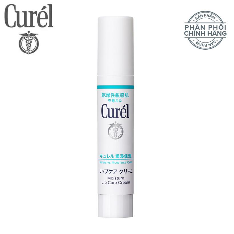 Son Dưỡng Môi Cấp Ẩm Chuyên Sâu Curel Intensive Moisture Care Moisture Lip Care Cream 4.2g Không Màu