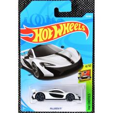 Ô tô mô hình tỉ lệ 1:64 Hot Wheels 2018 Mclaren P1 170/365 ( Màu Trắng )