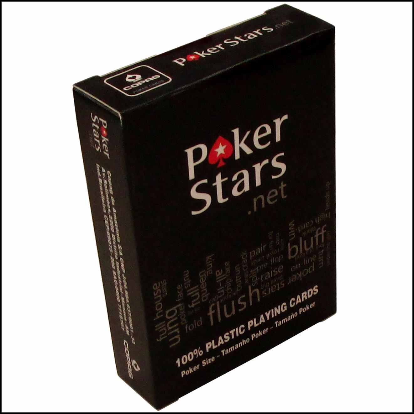 Bài nhựa Plastic Poker Stars 2018