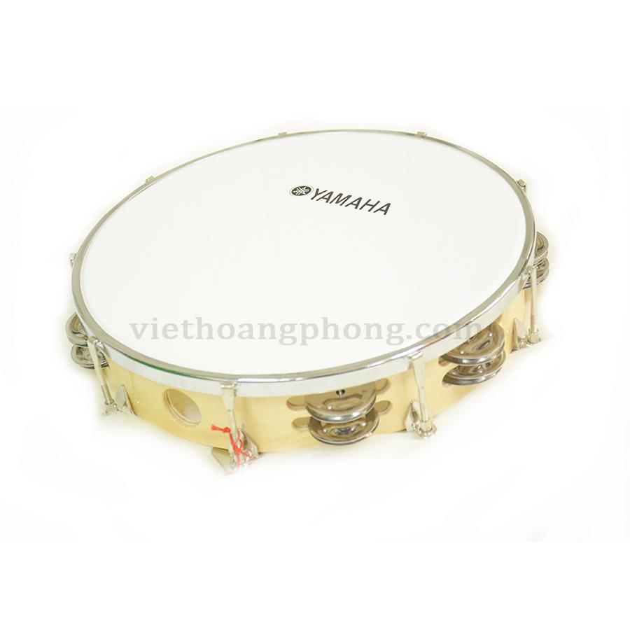[HCM]Trống lắc tay - trống gõ bo - Tambourine Yamaha Vành Gỗ - Bảo hành 1 đổi 1 nếu hàng...