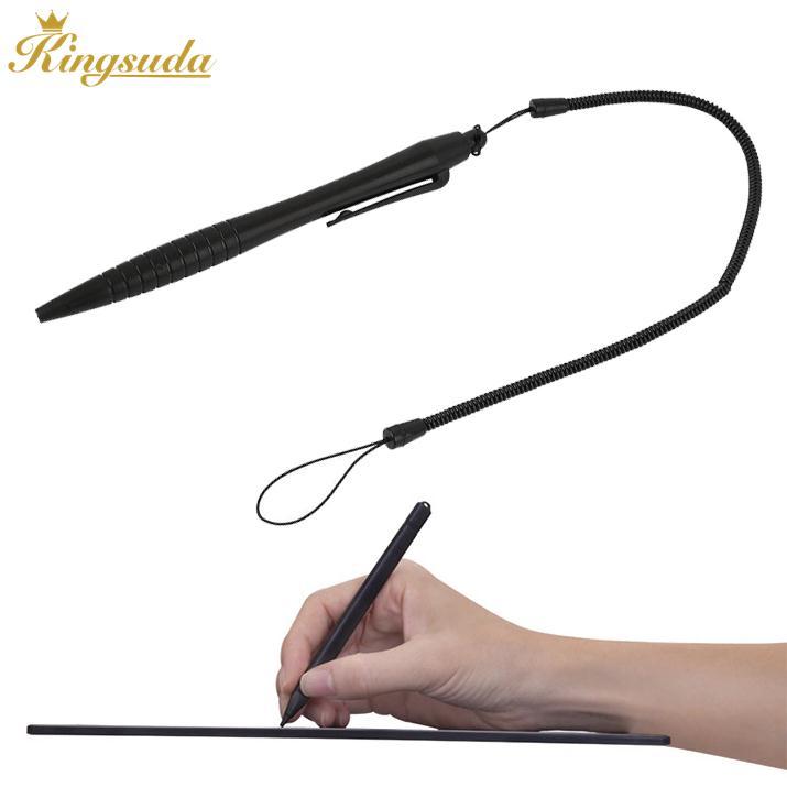 LCD Stylus For Writing Drawing Painting Board Panel Pad Black ABS w/Sling Art
