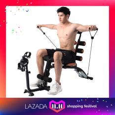 Máy tập cơ bụng đa năng New Six Pack Care NSPC (Đen phối cam)