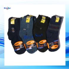 Combo 20 đôi vớ cotton co giãn, thấm hút mồ hôi cho Nam đi làm, đi tiệc, đi chơi tiện dụng (Nhiều màu sắc được giao ngẫu nhiên) BVF-F1