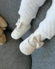 Giày hài bé gái da PU siêu mềm size 0-18 tháng