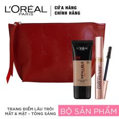 Bộ đôi mascara & kem nền L’Oreal Paris