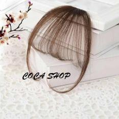 Tóc Mái Thưa Giả Hàn Quốc Màu Nâu Hạt Dẻ