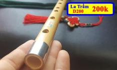 Sáo trúc Mão Mèo D200 tone La trầm – 200k
