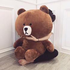 Gấu bông Brown cao cấp khổ vải 1m hàng VNXK