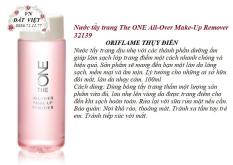 Nước tẩy trang The ONE All-Over Make-Up Remover 32139