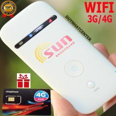 Thiết bị phát Wifi 3G 4G PKCB SUN MF65 Tốc Độ Cao – Chất Lương Nhật Bản – Tặng Siêu Sim Data Khủng