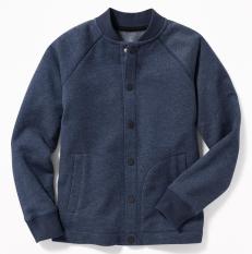 Áo khoác Bomber bé trai Old Navy size đại – màu xanh navy