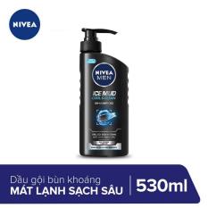 Dầu Gội Bùn Khoáng Mát Lạnh Sạch Sâu Dành Cho Nam Nivea 530ml _ 82767