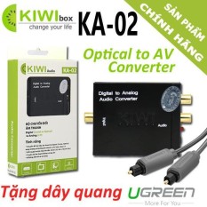 Giảm giá Bộ chuyển đổi Optical audio sang AV – Tặng dây Quang UGreen 300k