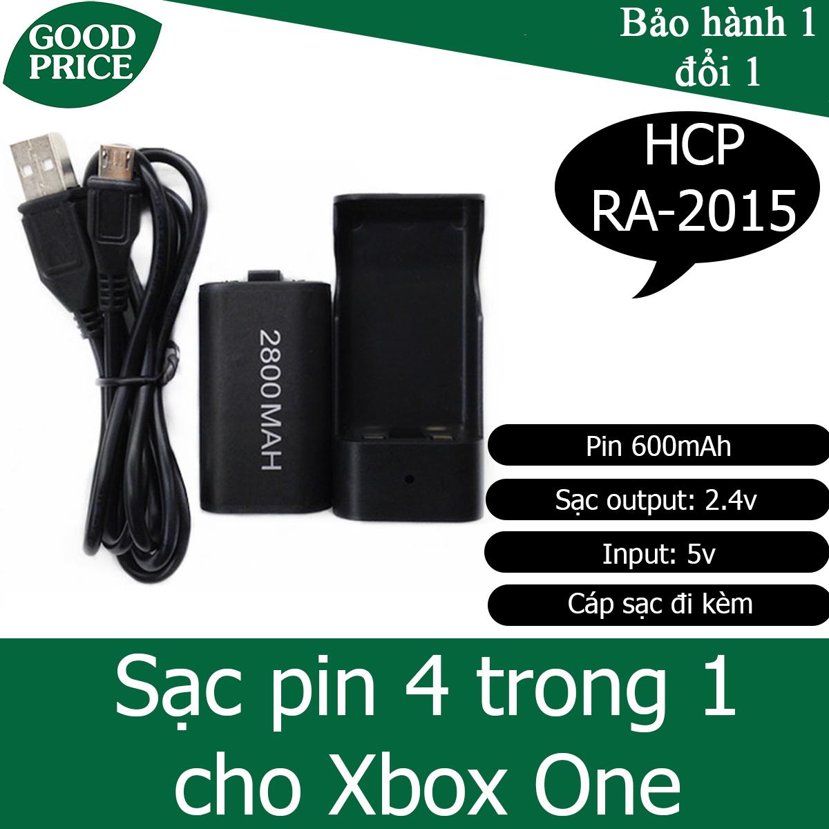 Bộ sạc kèm pin 4 trong 1 cho Xbox One - HPG RA-2015