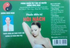 Thuốc trị hôi nách đảm bảo không tái phát lại Dương Minh Ngọc – trị hôi nách ở mọi đối tượng