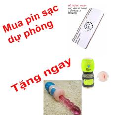 Pin sạc dự phòng G01 Litinum 20000MAH (Trắng) -hổ trợ sạc nhanh + tặng cáp sạc và DUNG CỤ HỔ TRỢ CHO NAM