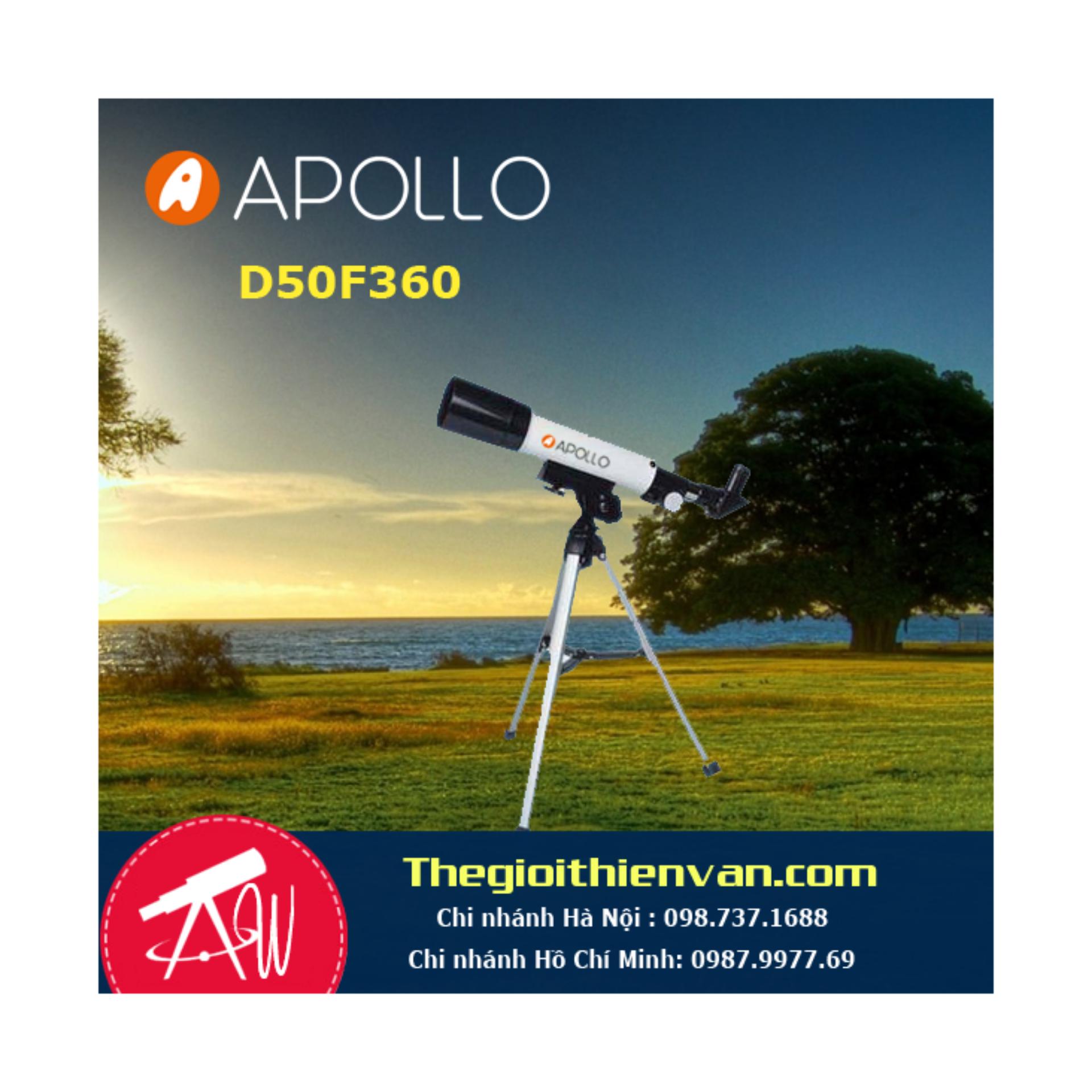 Kính thiên văn khúc xạ apollo D50F360