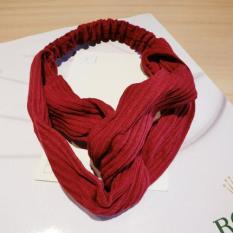 TURBAN HÀN QUỐC THỜI TRANG MÀU ĐỎ