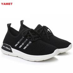 Giày Sneaker Thể Thao Nữ YAMET Siêu Hot YN9-319B Màu Đen