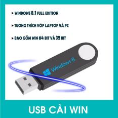 USB Bộ Cài Đặt Hệ Điều Hành Window 8.1 32bit/64bit Full Editon 2018 Auto – Tích Hợp Sẵn Bộ Phần Mềm Cơ Bản.
