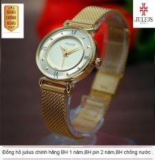 ĐỒNG HỒ JULIUS NỮ VÀNH KHUYÊN DÂY MỊN JA-728 JU964