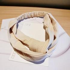 TURBAN HÀN QUỐC THỜI TRANG MÀU BE