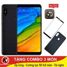Xiaomi Redmi Note 5 Pro, Note5 Pro, Note5Pro 32GB Ram 3GB Kim Nhung + Ốp lưng + Cường lực full màn hình 5D + Tai nghe