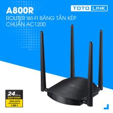 Router Wi-Fi băng tần kép AC1200 – A800R – TOTOLINK