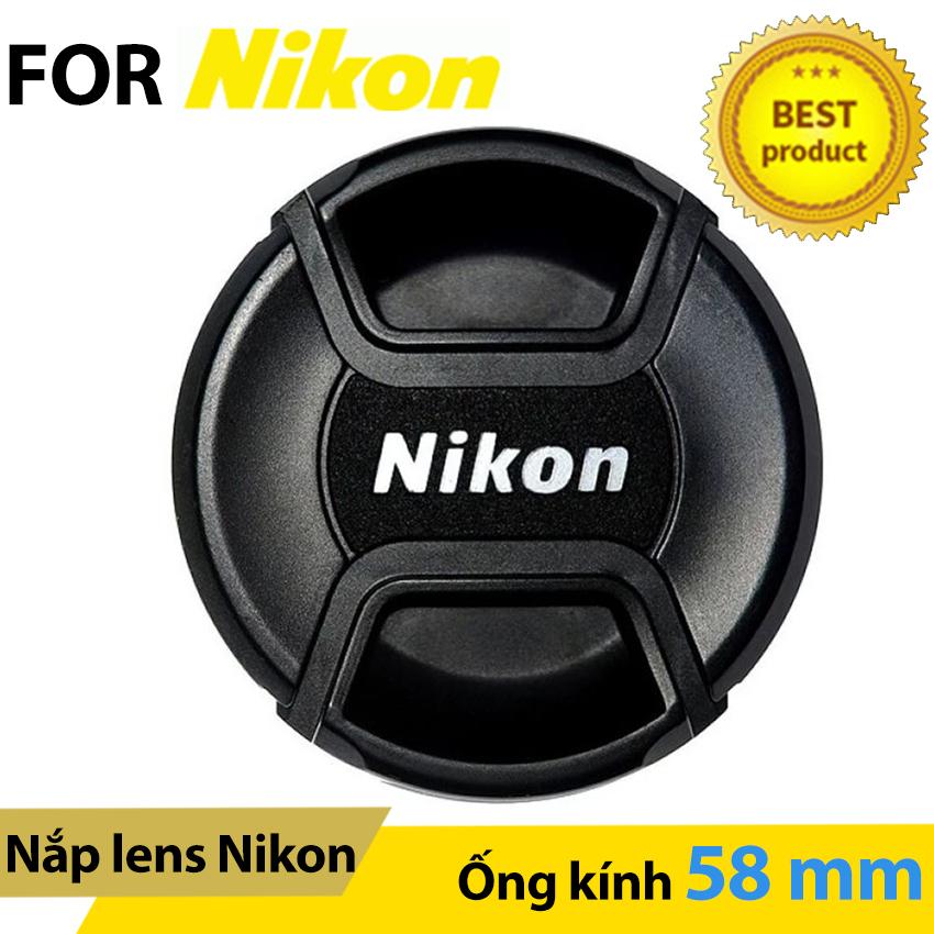 Nắp ống kính Lens cap Nikon 58mm