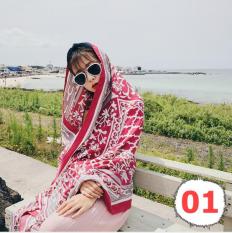 Khăn choàng chống nắng, khăn choàng đi biển, khăn choàng thời trang, khăn choàng nữ, khăn choàng mùa hè KC 5105Z