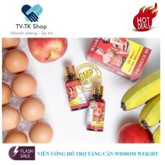 Viên Uống Hỗ Trợ Tăng Cân và Cơ Bắp Wisdom Weight (Hộp 25 viên)