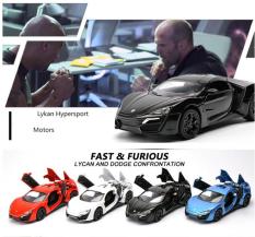 Xe ô tô siêu xe làm bằng hợp kim cao cấp mô phỏng Fast & Furious