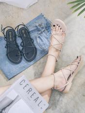 Giày Sandal Xỏ Ngón Chéo Dây Tròn