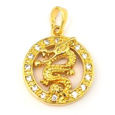 MẶT DÂY CHUYỀN RỒNG MẠ VÀNG 24K CAO CẤP – MDC133L22VN