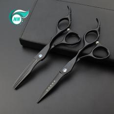 Combo Đôi kéo cắt tóc 6.0 inch Đen