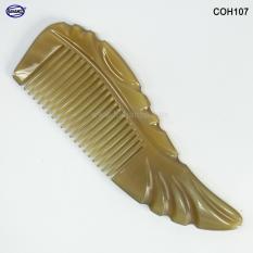 Lược sừng xuất Nhật – COH107 (Size: S) Cá Koi nhỏ bé – Horn Comb of HAHANCO – Lược chải tóc tốt cho sức khỏe