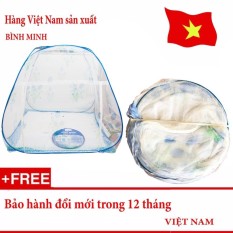 Chỗ bán Màn chụp tự bung BÌNH MINH gấp gọn loại 2 cửa 1m8 x 2m (Loại đỉnh rộng) – Hàng Việt Nam