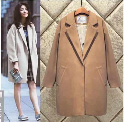 Áo khoác dạ phong cách Hàn Quốc trẻ trung (nhiều màu đẹp) - Tặng lột mụn 22g và 1 chì...