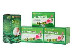 Liệu trình giảm cân hiệu quả 1 Slimbody + 3 slimutea Học Viện Quân Y dành cho Cơ địa Khó