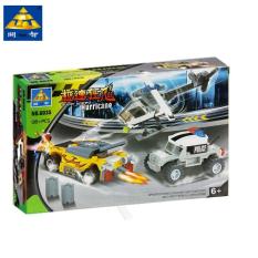 Bộ Lego xếp hình mô hình cảnh sát bão siêu tốc 6035